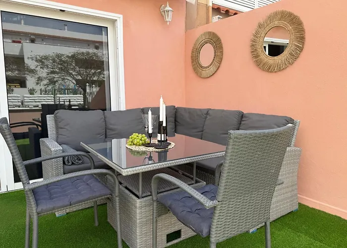 Апартаменты Paulmarie Family Duplex Playa De Fanabe